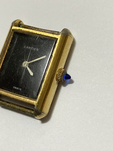 Relógio Antigo Cartier Paris Dourado