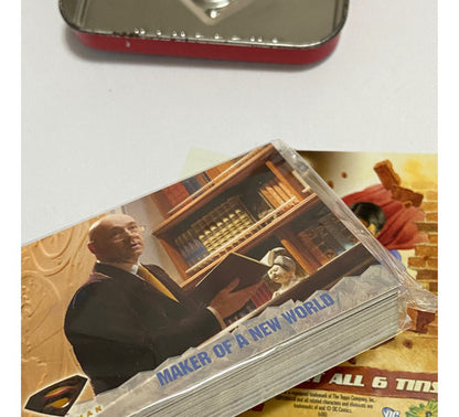 Superman Returns Movie Cards Lata Com 37 Cartas Dc Comics