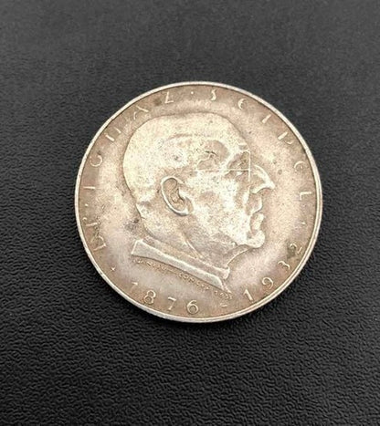 Antiga Moeda De Prata 1932 Austria 2 Schilling