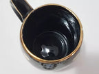 Caneca E 3 Pratinhos Decorativos Em Porcelana Antiga