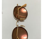 Oculos De Sol Rayban Round Redondo Lente Rose