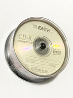 Caixa Cd -r Emtec 80mim/700mb Lacrado Virgem 25uni