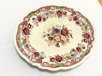 Prato Porcelana Johnson Brothers Inglaterra Florido Antigo