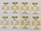 Figurinhas Antigas Copa Do Mundo 94 Seleção Do Brasil