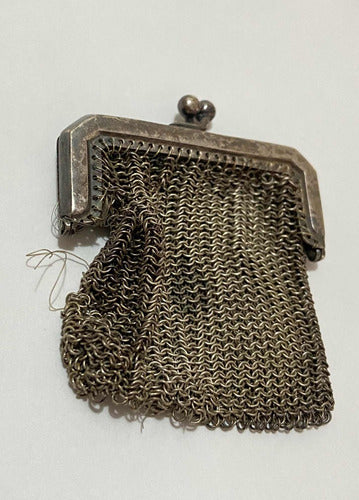 Porta Moedas Antigo Alpaca