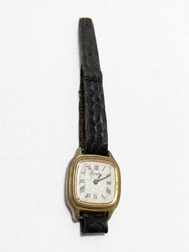 Relógio Antigo Leroy Dourado