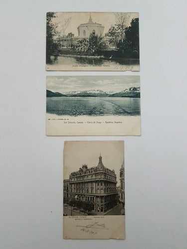 Cartões Postais Raros Antigos Buenos Aires - Argentina