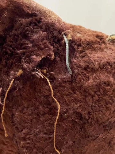 Urso De Pelúcia Antigo Decada De 20