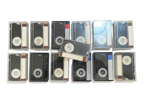 Lote Antigas Mini Fitas Tdk Vhs