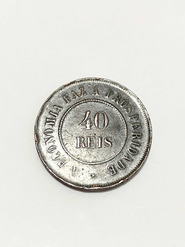 Moeda Antiga 40 Reis 1908