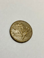 Antiga Moeda Brasil 1942 5 Cruzeiros