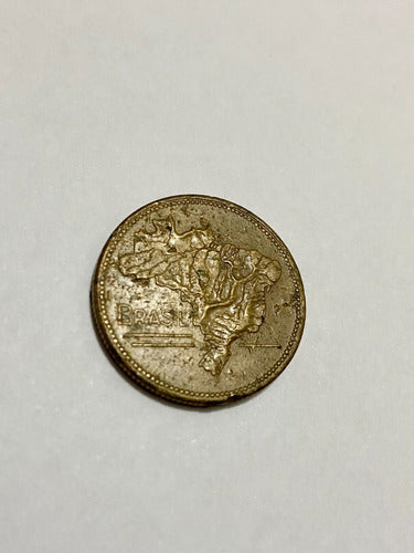 Antiga Moeda Brasil 1942 5 Cruzeiros