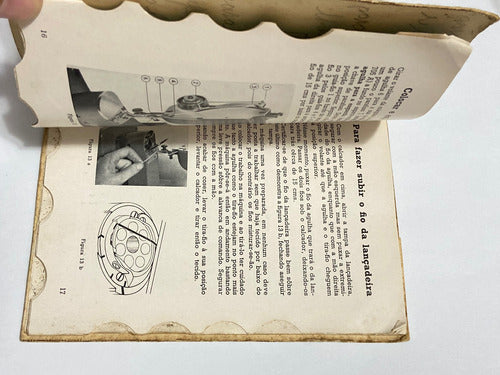 Manual Máquina De Costura Antiga Elna