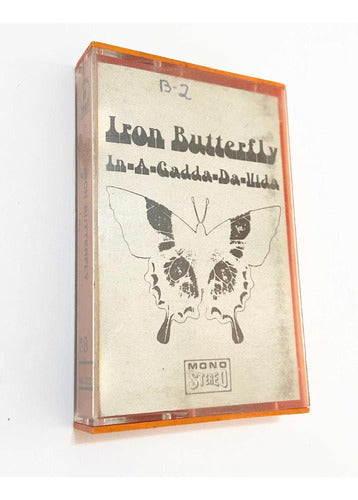 Antiga Fita Cassete K7 Iron Butterfly In A Gadda 1972 France
