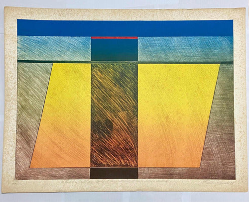 Quadro Gravura Antiga Paulo Calazans Assinada E Numerada