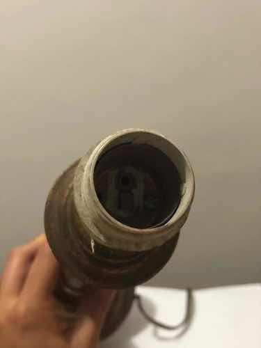 Luminária De Mesa Antiga Abajur Madeira Com Detalhes