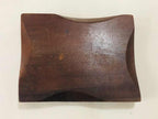 Cinzeiro Antigo De Mesa Em Madeira Nobre Anos 60 Peça Design