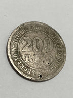 Antiga Moeda 200 Reis 78