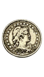 Antiga Moeda 50 Réis 1922