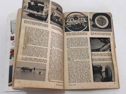 Revista Antiga Automóveis 1950 Mechanix Iillustrated Lincoln
