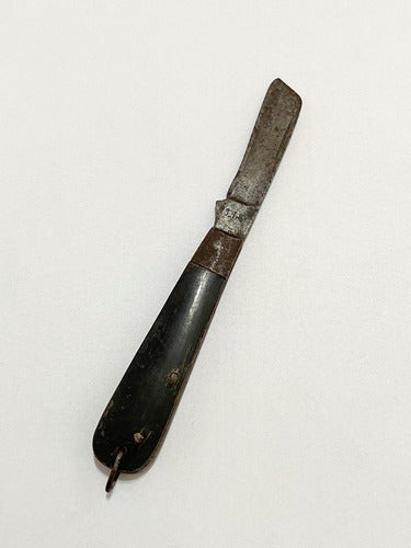 Antigo Canivete Com Marca