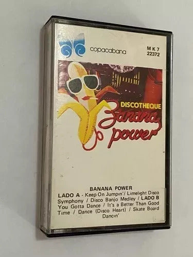 Fita Cassete K7 Banana Power - Disco Antiga