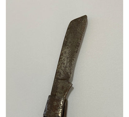 Antigo Canivete Com Marca