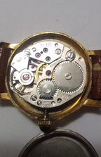 Relógio Antigo Champion 17 Rubis Incabloc Dourado