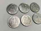 Lote Moedas Antigas Brasil 5000 Cruzeiros Tiradentes