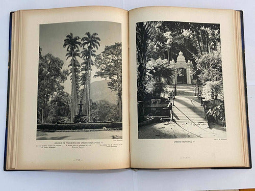 Antigo Livro Com Imagens Rio De Janeiro Cidade E Arredores