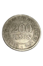 Antiga Moeda 200 Reis 76 Bem Conservada - Lote 5