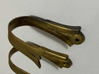 Suportes Antigos De Bronze Para Cortina - Lote 2