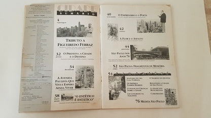 Revista Antiga Cidade 1995 Tributo A Figueiredo Ferraz