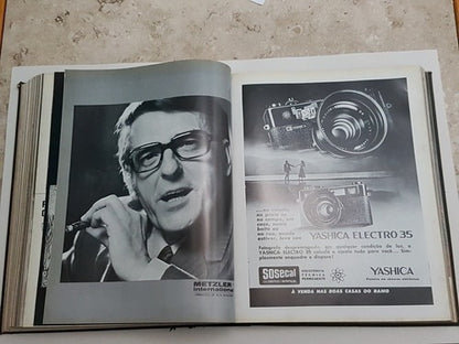 Antiga Revista Catalogo De Fotografia 1971
