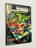 Hq Gibi Antigo Marvel Saga 1a Edição