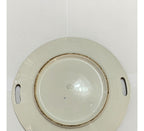 Prato Porcelana Maua Para Bolo Com Pintura Flores Antigo