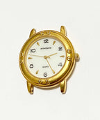 Relógio Antigo Mondaine Quartz Dourado