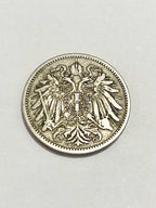 Antiga Moeda Franz Joseph 20 Heller Austria 1895