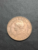 Moeda Antiga 1981 Argentina 1981 Bronze