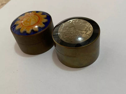 Caixinhas Antigas Porta Comprimidos Joias Brasil 1937