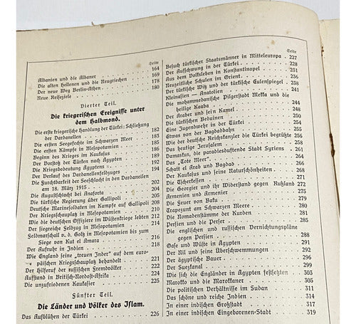 Livro Antigo Alemanha Aliança Primeira Guerra Mundial Com Imagens