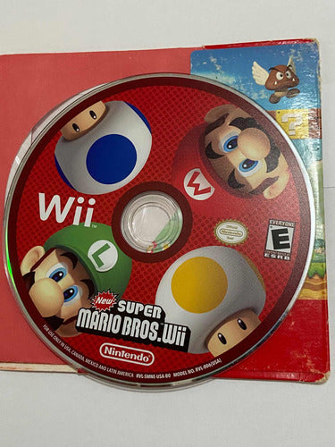 Jogo Super Mario Bros Original Nintendo Wii