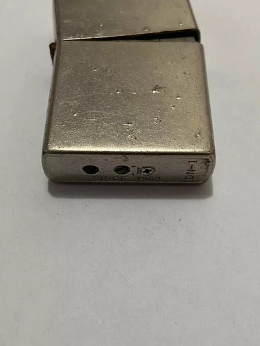 Isqueiro Antigo Since 1969 Dn-i Cor Prata