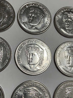 Lote Moedas Antigas Brasil 1 Cruzado