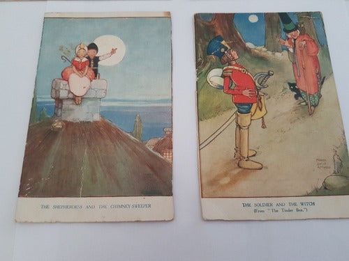 Cartões Postais Antigos Alemanha Tuck's Post Card Desenhos