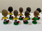 Coleção Bonecos Antigos Coca Cola Mini Craque Brasil Copa 98