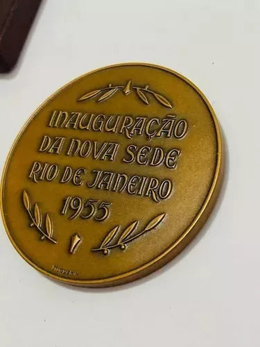 Medalha Antiga 1955 Rio De Janeiro Edif Sul America