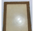 Quadro Antigo Pintura Sobre Seda Igreja Assinado Com Vidro
