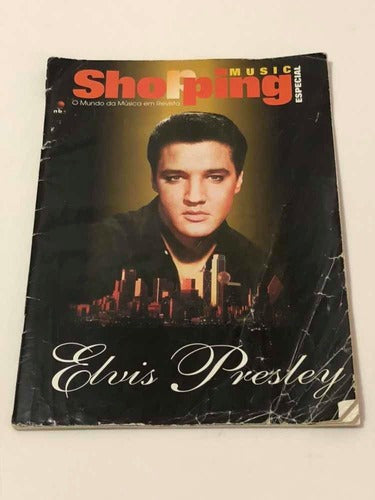 Revista Antiga Elvis Presley - Shopping Music Especial 1989