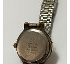 Relógio Antigo Champion Quartz Prata E Dourado